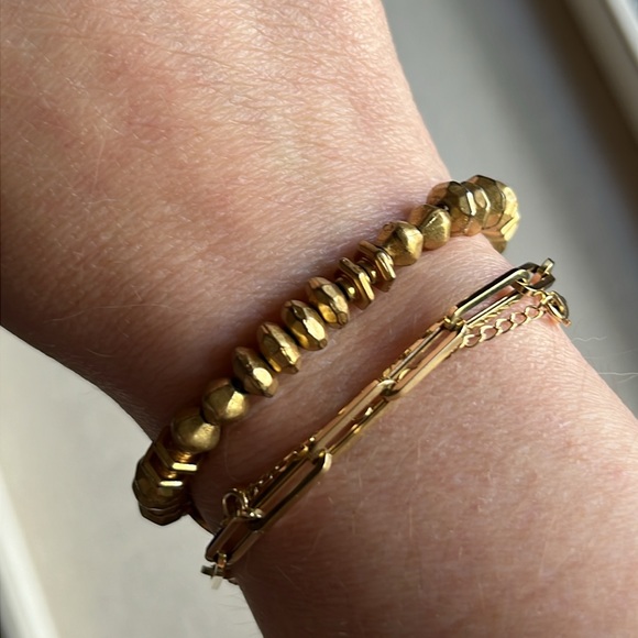 Stella & Dot | Gold Bracelet Nicholette Stretch Bracelet - Picture 3 of 3